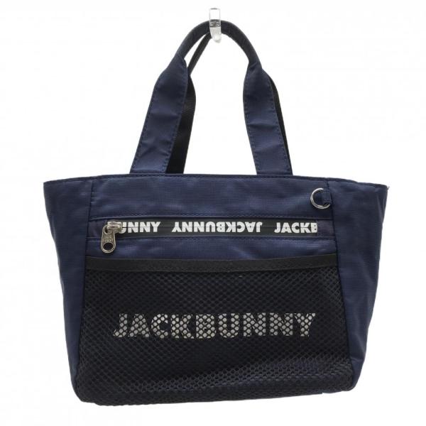 Jack Bunny!!（ジャックバニー） カートバッグ ネイビー×白 内外