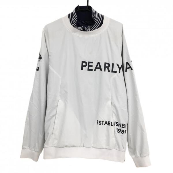 PEARLY GATES（パーリーゲイツ） ツインスニード 白×黒 ビッグロゴ 地