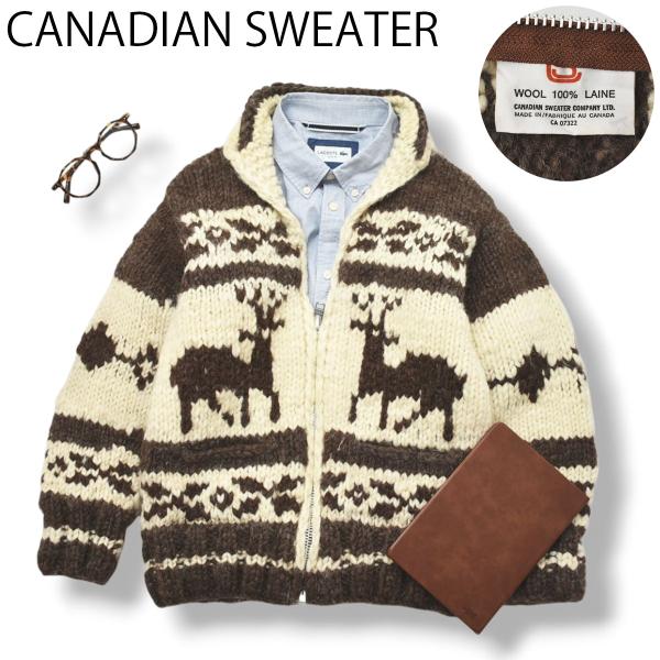 Canadian Sweater Company Ltd. カナダ製 カナディアンセーター ジップ