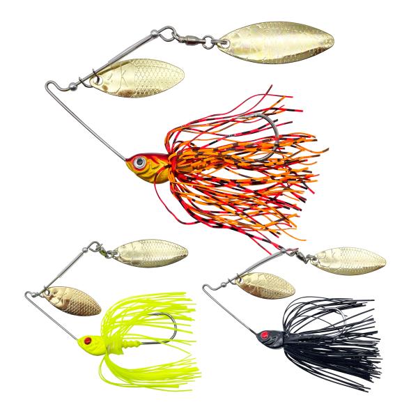 ルナヒサノ スピナーベイト ギラギラベイト 3/8オンス : RUNA HISANO