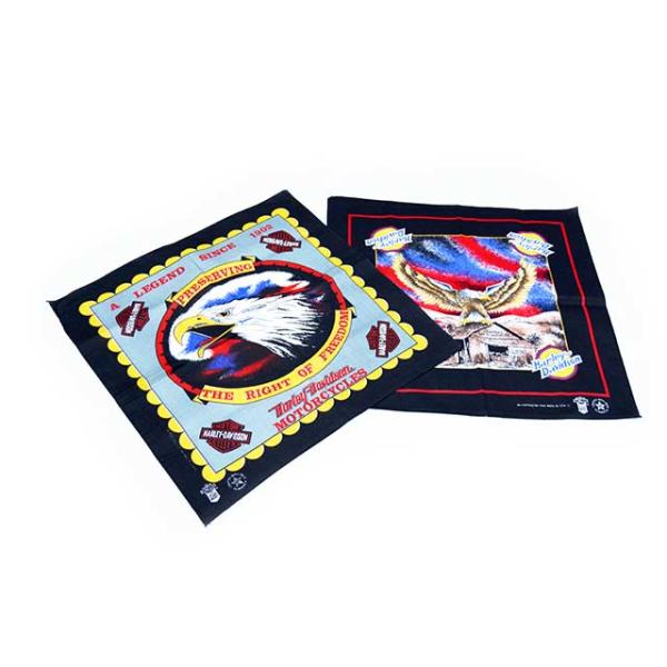 全2柄「90's H-D Vintage Bandana/90's H-Dヴィンテージバンダナ