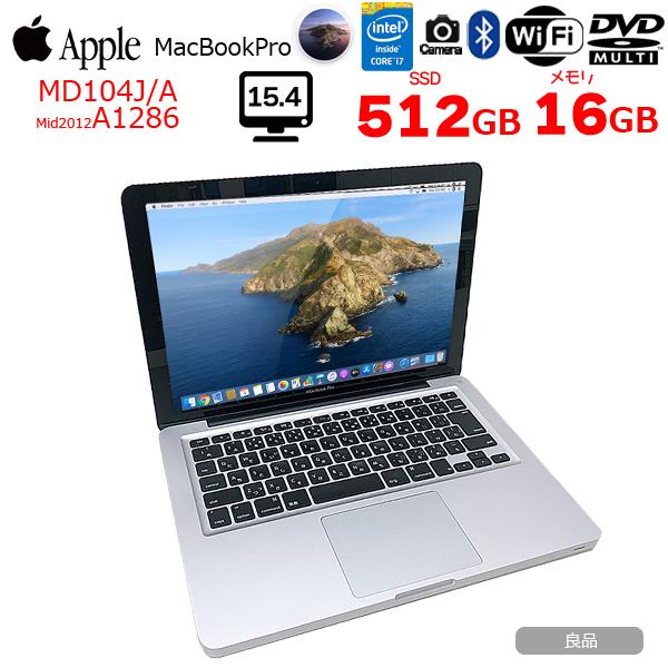 MacBook Pro Apple 15.4inch MD104J/A A1286 Mid 2012 [core i7 3720QM