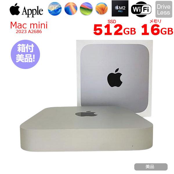 Mac mini Apple MNH73J/A A2686 M2 Pro 2023 小型デスク 選べるOS