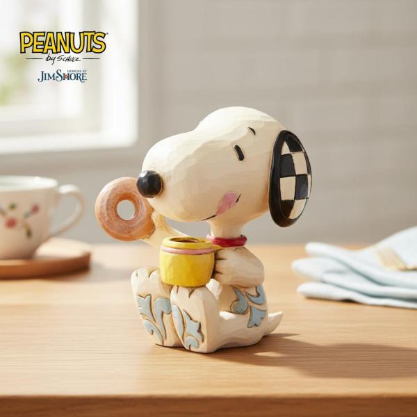 SNOOPY（スヌーピー） ドーナツとコーヒー ミニ 7.6cm | ジムショア