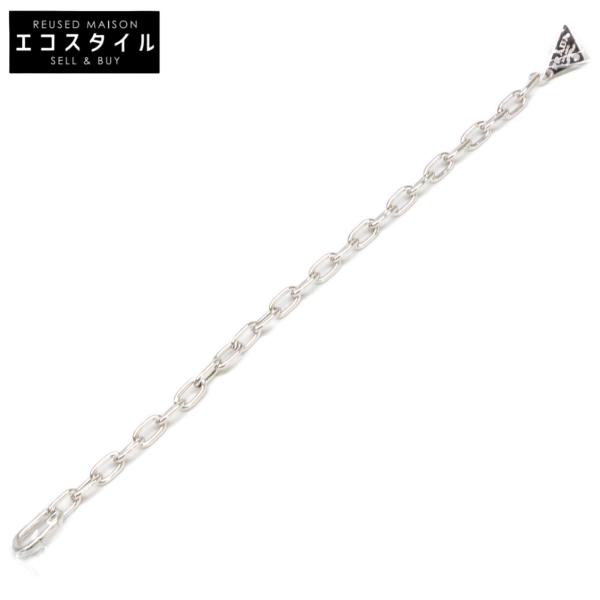 PRADA（プラダ） 新品同様 2JB357 Ag925 三角プレート チェーン