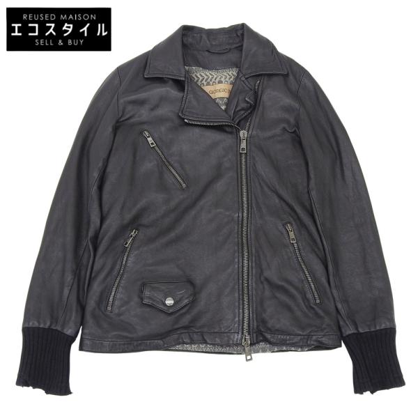 GIORGIO BRATO ジョルジオブラット ダブル ライダース レザー