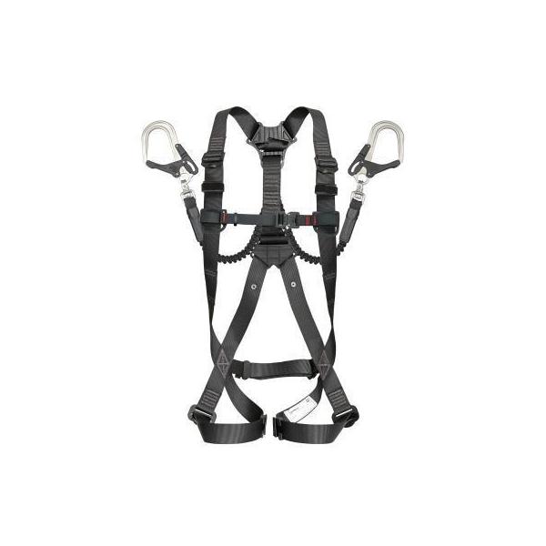 Tajima（タジマ） ハーネスGS 黒 蛇腹ダブルL8セット A1GSMJR-WL8BK M