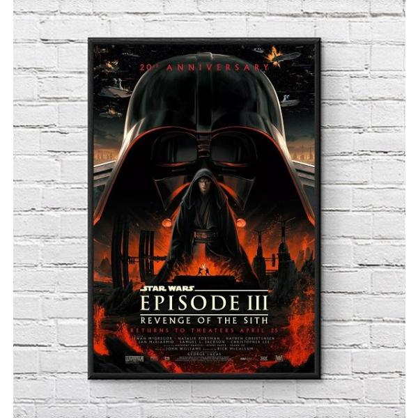 スターウォーズ エピソード 3 シスの復讐 映画ポスター 20周年記念