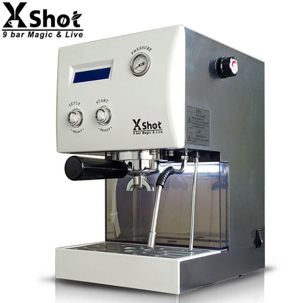 多機能エスプレッソマシン ＆ドリップマシン X Shot (白) 取寄品／日付