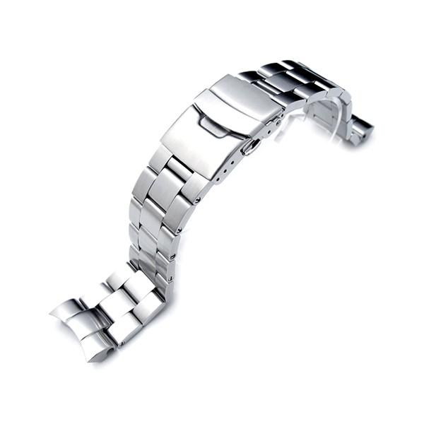 22mm メタル時計バンド ステンレススチール オイスター ブレスレット