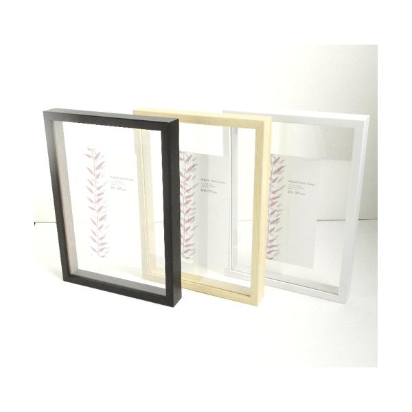 ウェルカムボード 額縁 立体額 B4 ”クリアボックスフレーム”アクリル