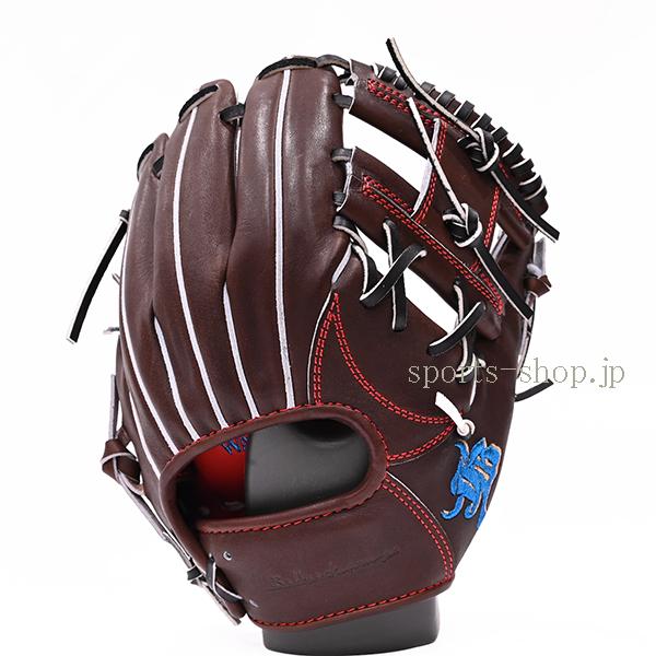 あすつく 和牛JB 硬式用 JB-004S 内野手用 ブラウン×ブラック紐 硬式