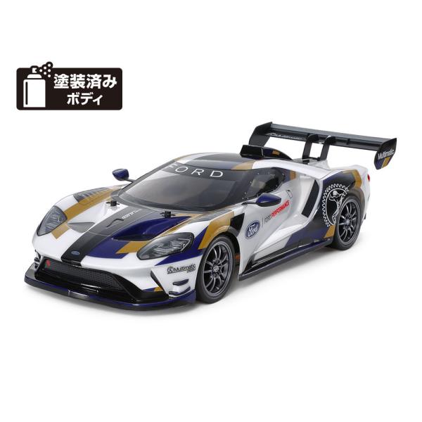 タミヤ 1/10 電動RCカーシリーズ No.689 2020 フォード GT MK II (TT