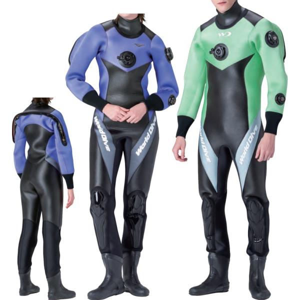 ワールドダイブ ドライスーツ ＊3.5mm／ZMD1／WORLD DIVE(ワールド