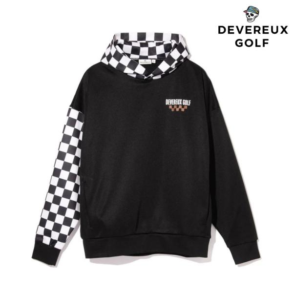 DEVEREUX GOLF デバローゴルフ The Major チェッカーフーディー