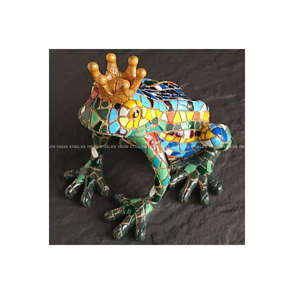 カエル モザイク オブジェ サグラダ・ファミリア ガウディ バルセロナ