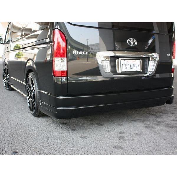 ハイエース 200系 TPDエアロ リアスポイラー未塗装 ワイド（S-GL