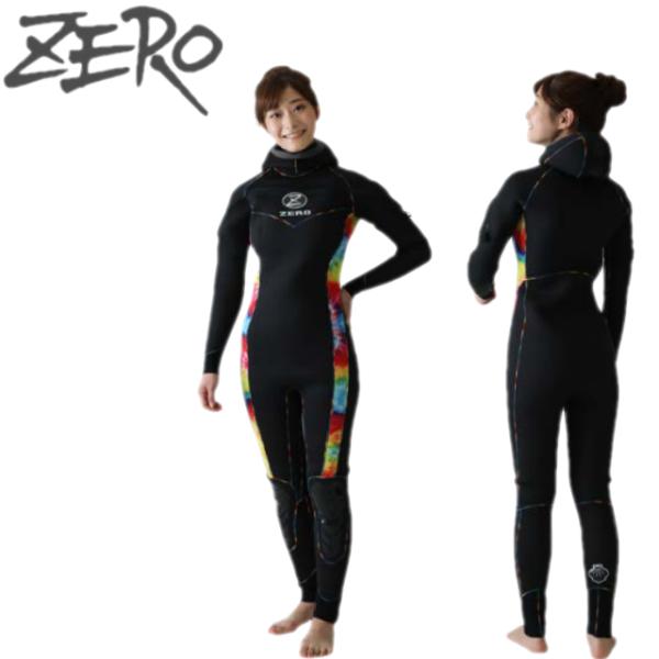 ZERO ゼロ ダイビング ウェットスーツ フード付き ワンピース WDM-02