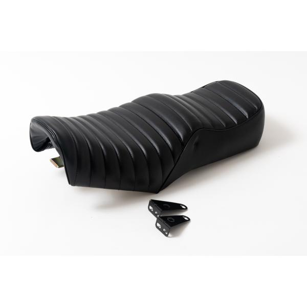 GN125 GN125H GN125-2F シート 座席 黒 タックロール 社外品 : xcs