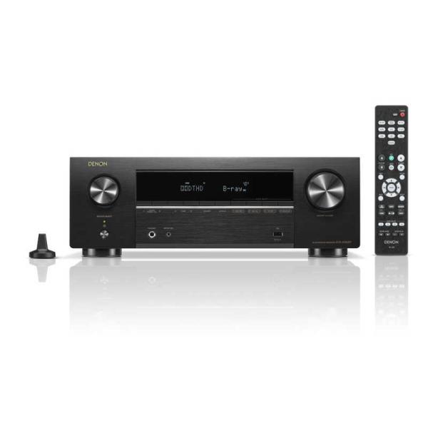 デノン DENON 5.2ch AVサラウンドレシーバー ブラック [ハイレゾ対応