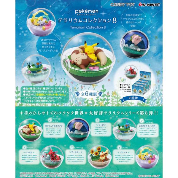 送料無料 リーメント ポケットモンスター テラリウムコレクション8 BOX