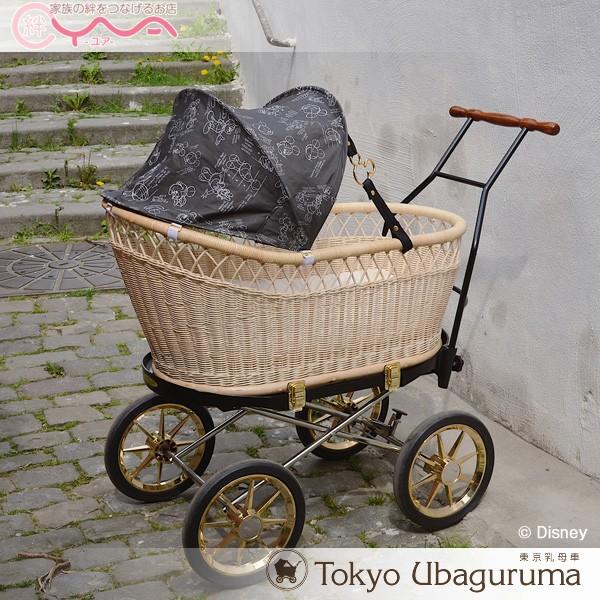 Disney（ディズニー） 東京乳母車 プスプス ブラック基調本体+