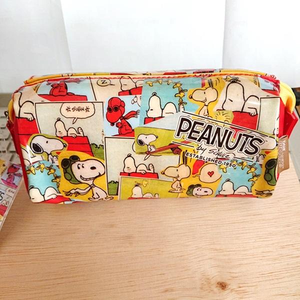 SNOOPY（スヌーピー） BOXペンケース（COMIC KAPOW/ちらし）11934 筆箱