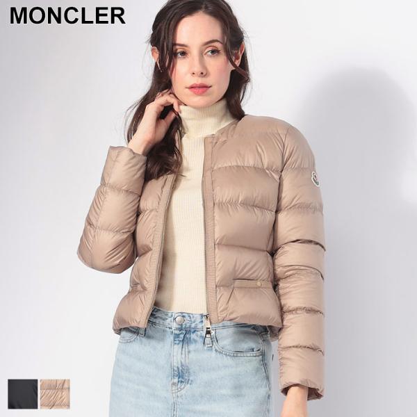 MONCLER（モンクレール） ノーカラー ショート ダウンジャケット