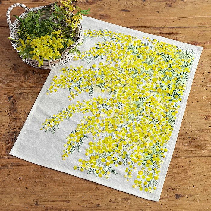 ステッチフレーム＜フラワーハート＞ | リバティ 生地、編み物、刺繍