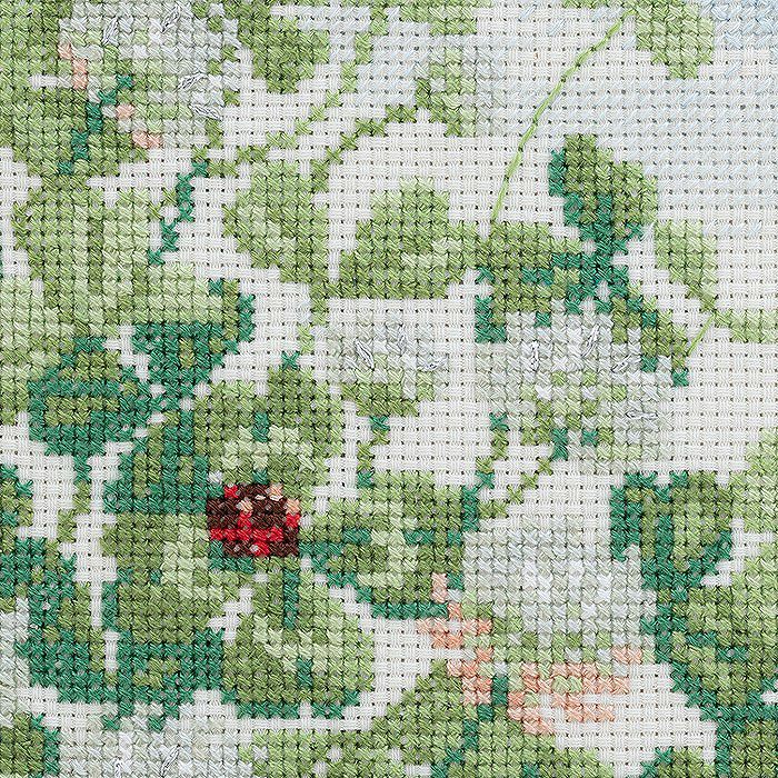 クロスステッチフレーム＜クローバーガーデン＞ | リバティ 生地