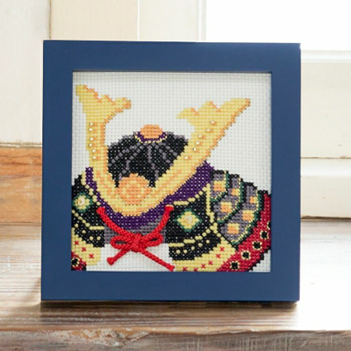 クロスステッチフレーム＜鯉のぼり＞ | リバティ 生地、編み物、刺繍