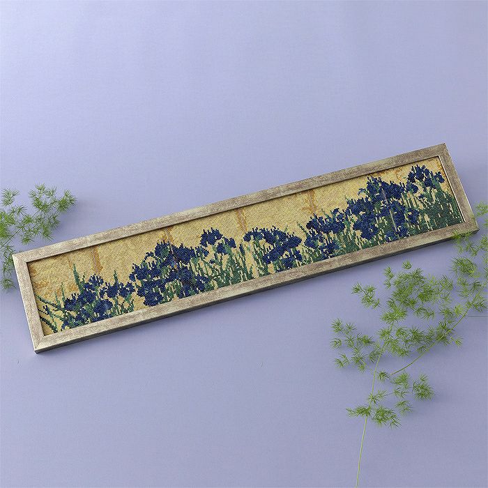 クロスステッチフレーム＜憧れのフラワーガーデン＞ | リバティ 生地