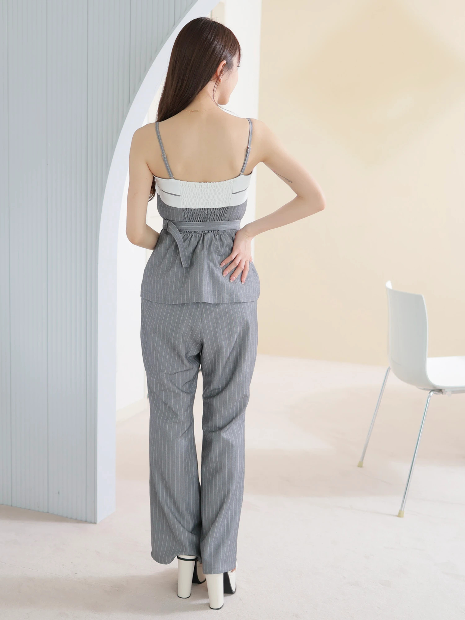 LIP SERVICE（リップサービス）｜ バイカラービスチェセットアップ