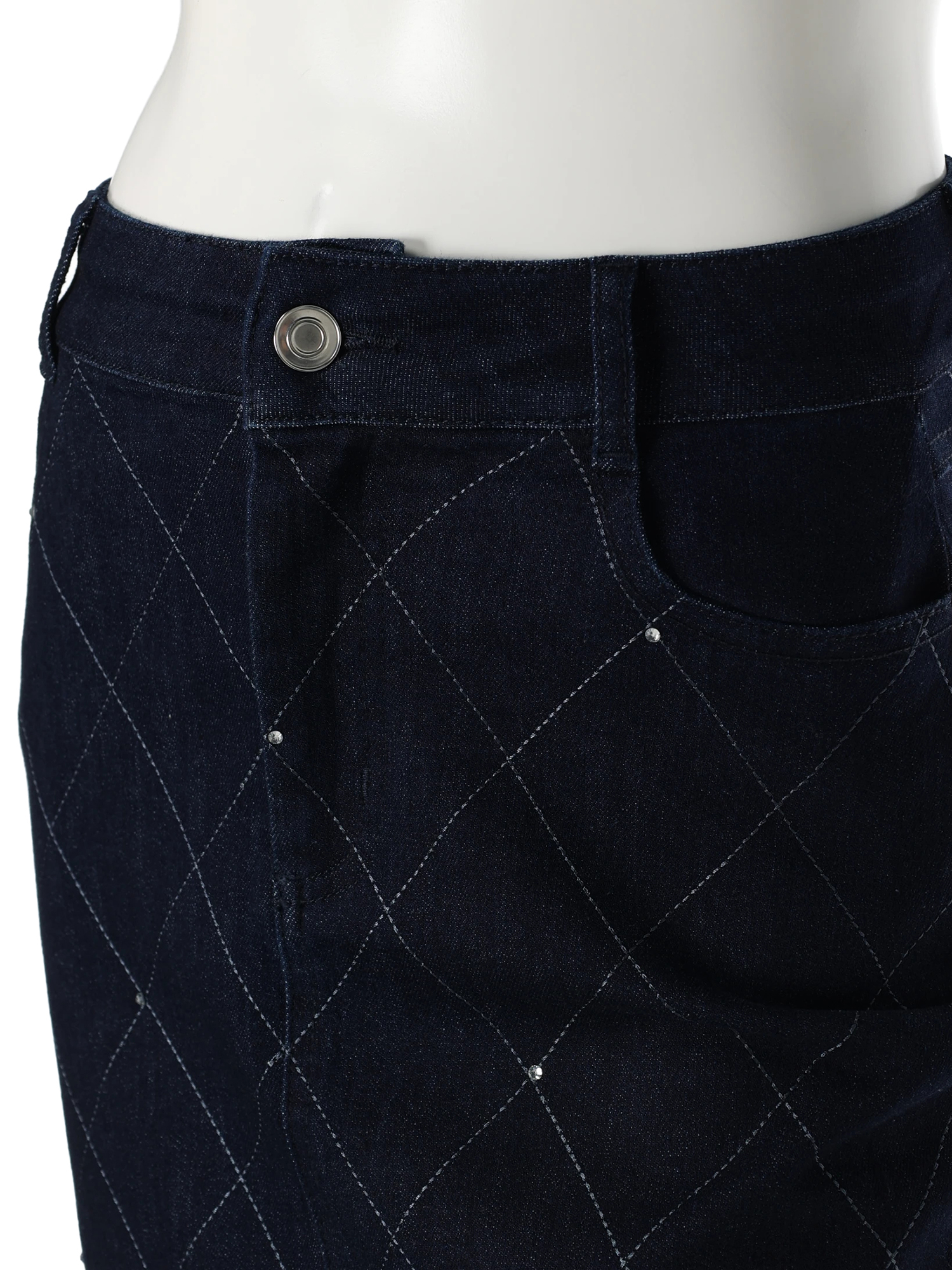 LIP SERVICE（リップサービス）｜ ジュエルデニムタイトスカート