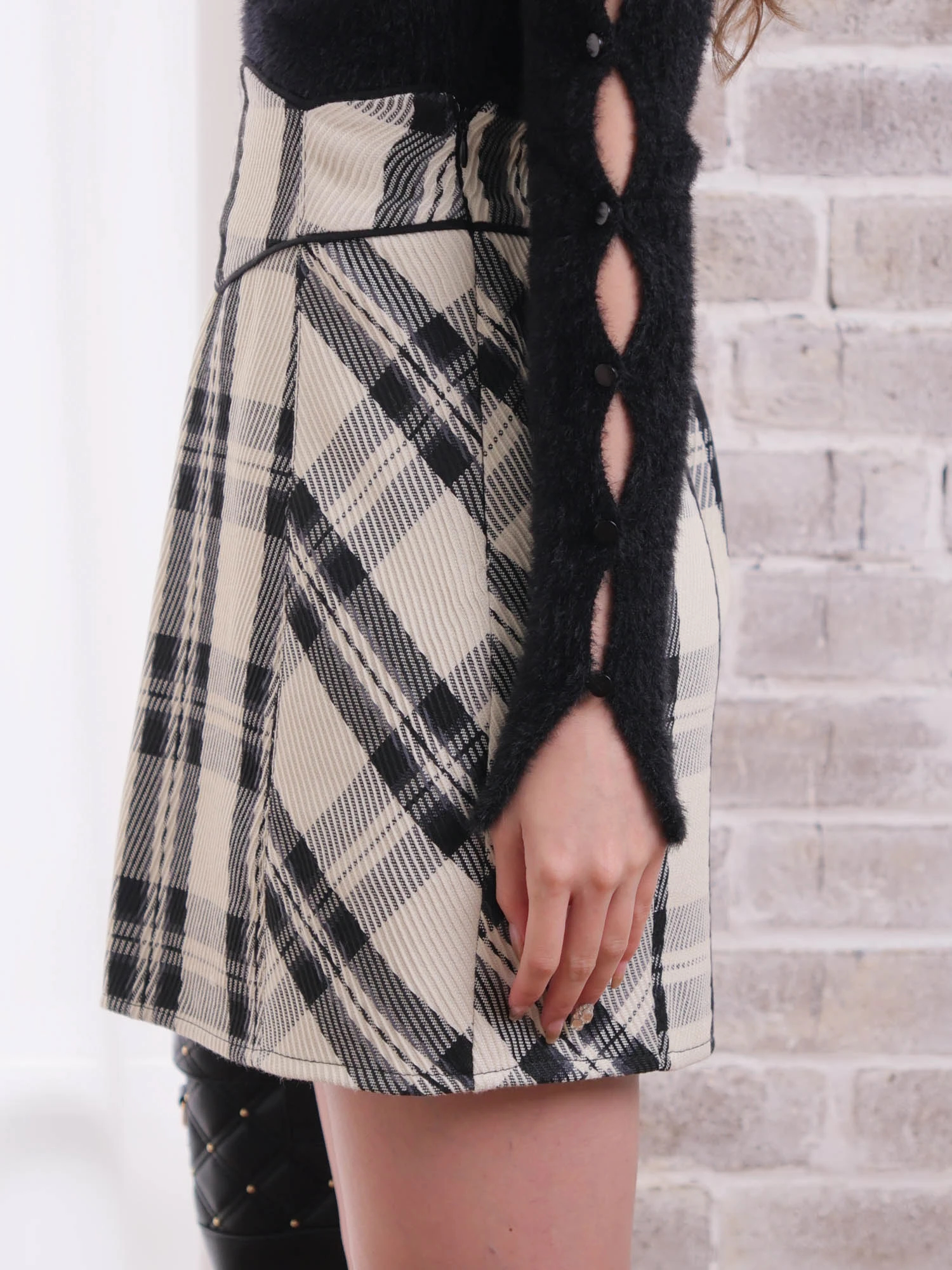 LIP SERVICE（リップサービス）｜ ウエストコルセットチェックミニ