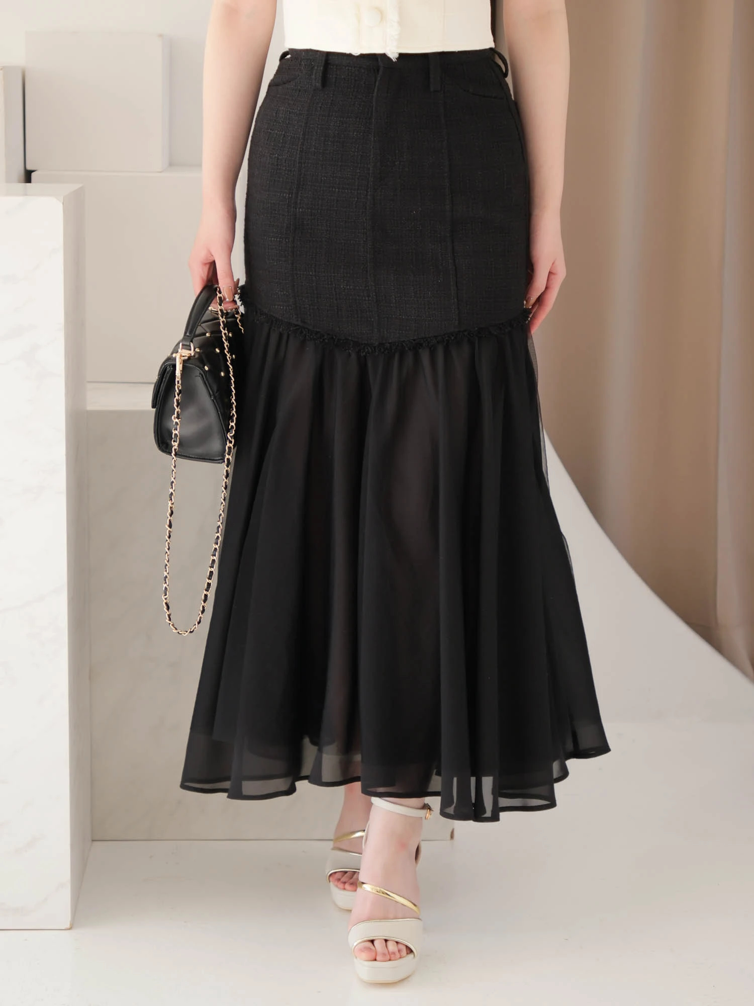 LIP SERVICE（リップサービス）｜ シアードッキングスカート アイテム