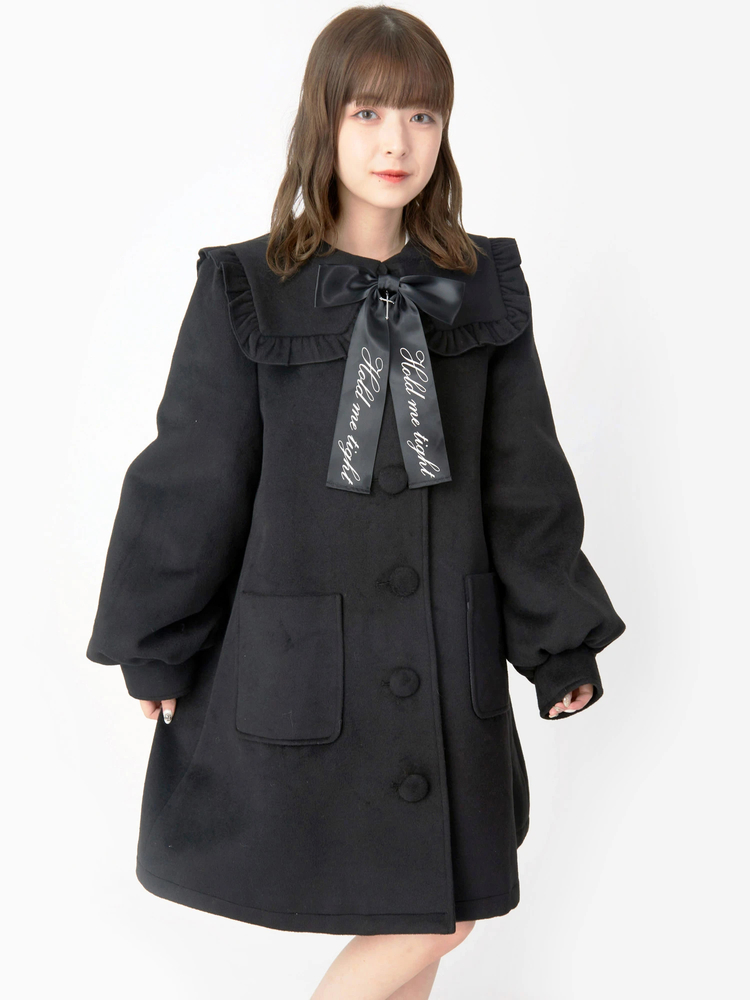 ロゴリボンセーラーコート - Ank Rouge(アンクルージュ)のコート