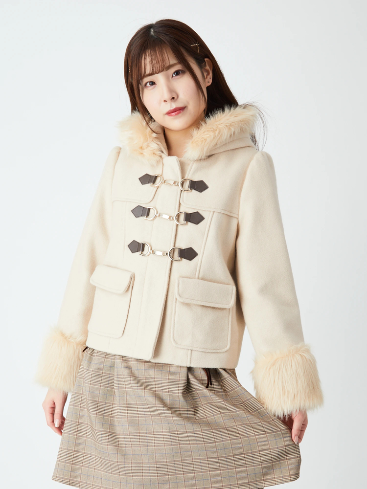 ビットショートダッフルコート - Ank Rouge(アンクルージュ)のコート