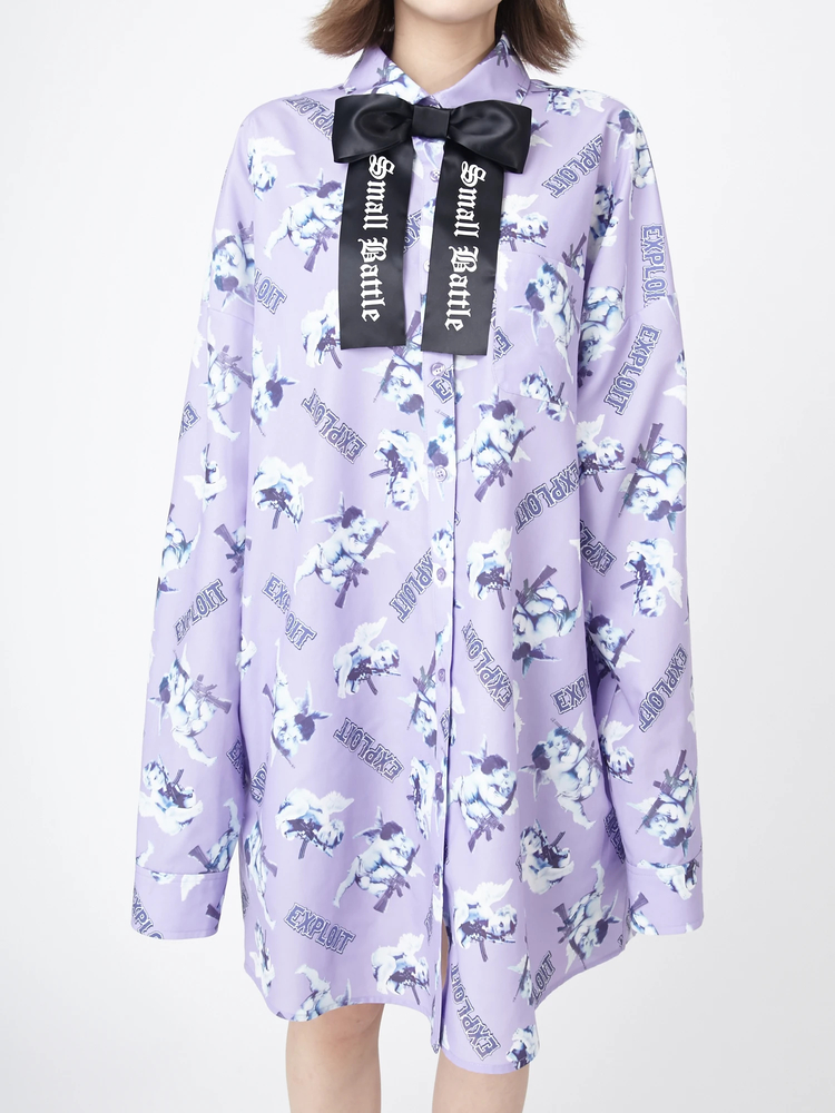 エンジェルプリントBIGシャツ - Jamie エーエヌケー(ジェイミーエー