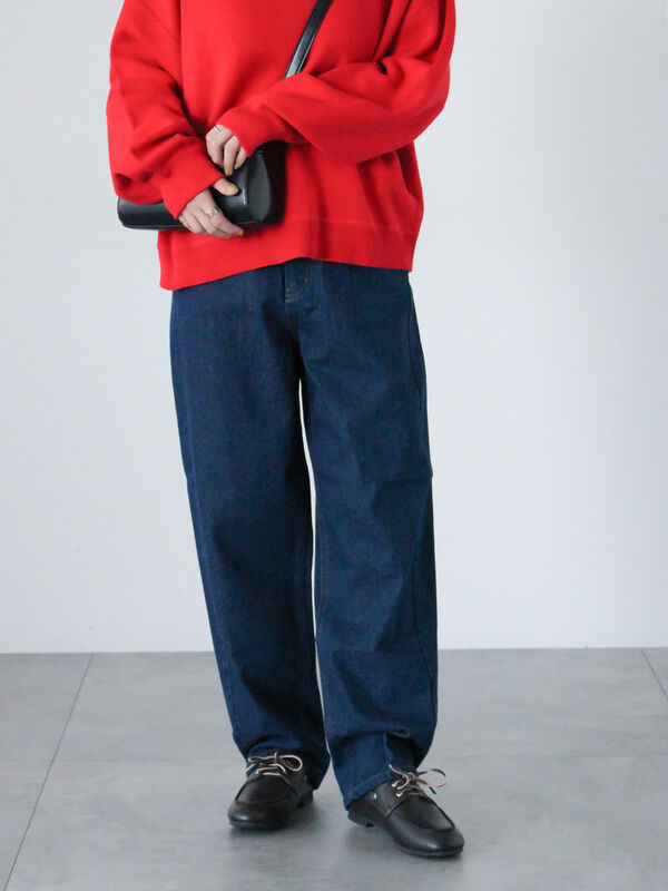セール】 デニムストレートパンツ《2025spring catalog item