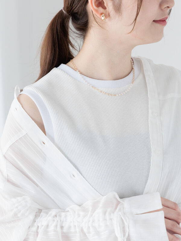 セール】 ワッフルタンクトップ《2025spring catalog item》（オフ