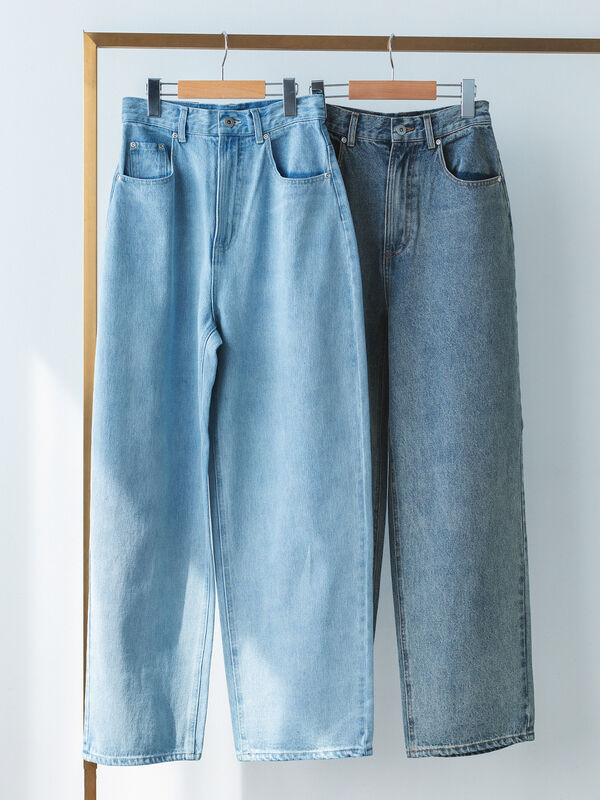 セール】 デニムパンツ（サックスブルー/ブルー/ボトムス/パンツ