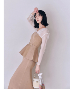 長袖アシメフリルニット | ニット | Mystrada（マイストラーダ