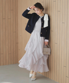 シャンブレーレースマーメイドドレス | ドレス | Mystrada（マイ