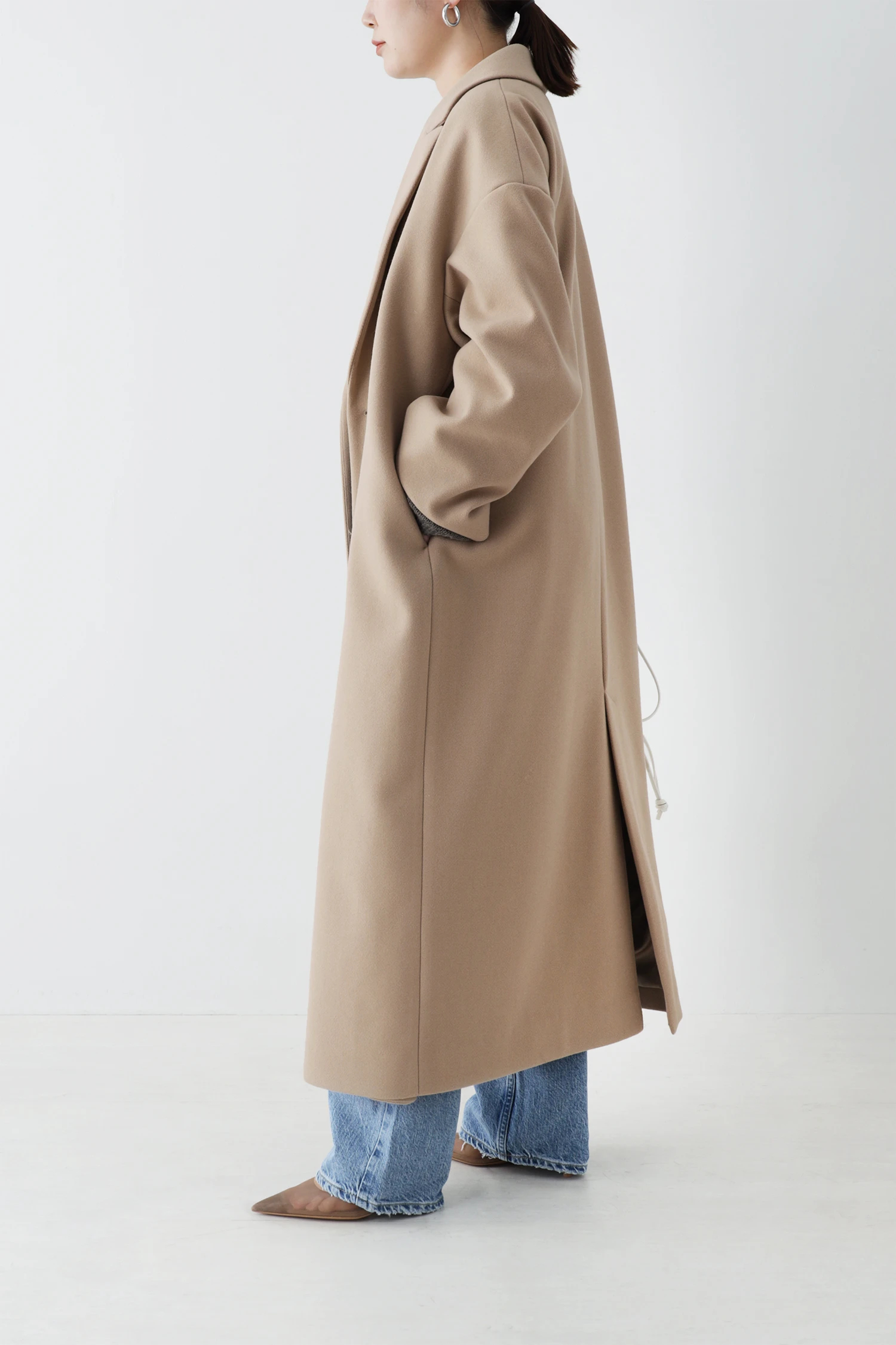 STATE OF MIND（ステートオブマインド）｜stole set long coatアイテム