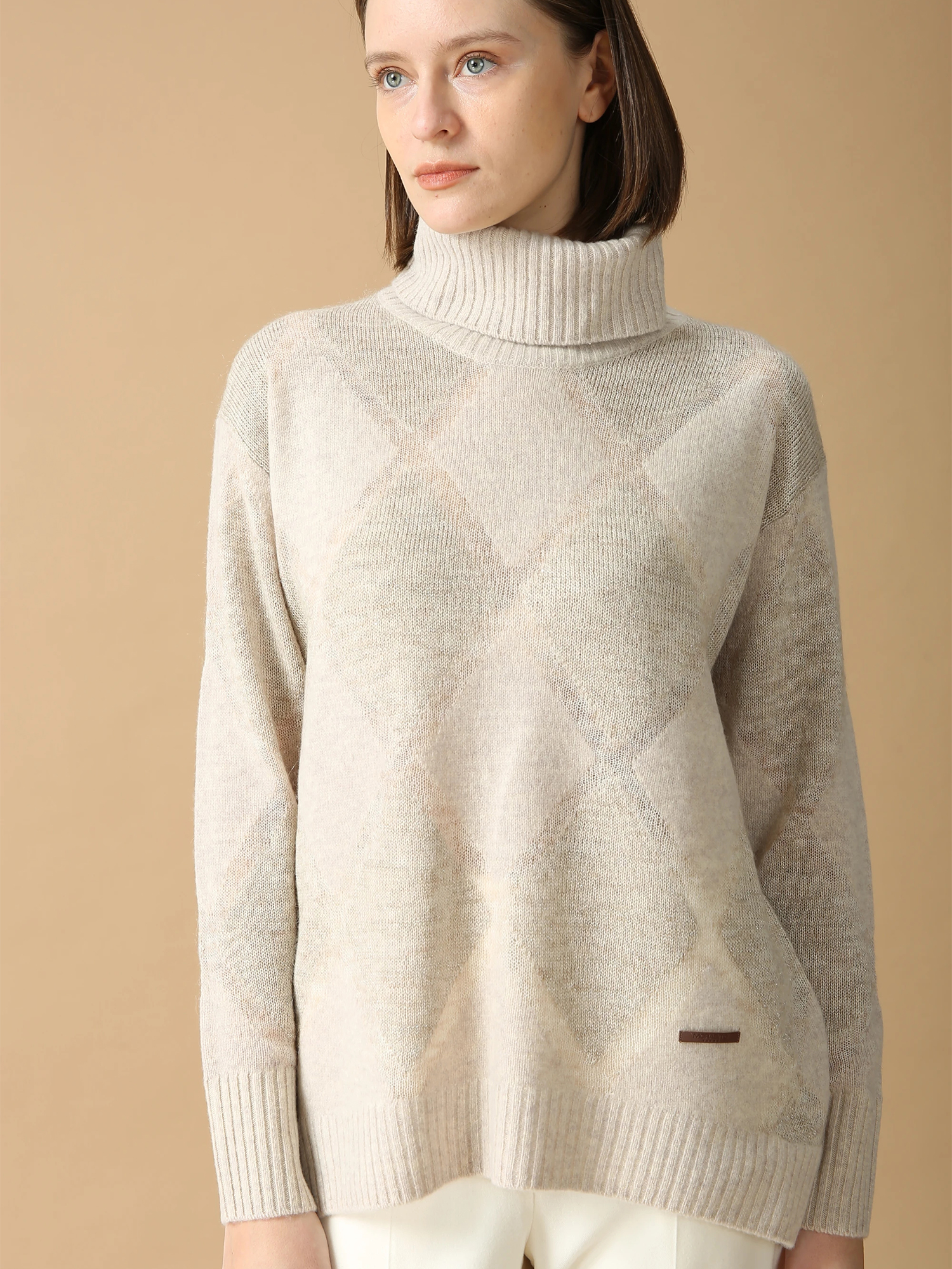 ニューイングランド ハイネック ニット セーター ｜ MORABITO BLANC