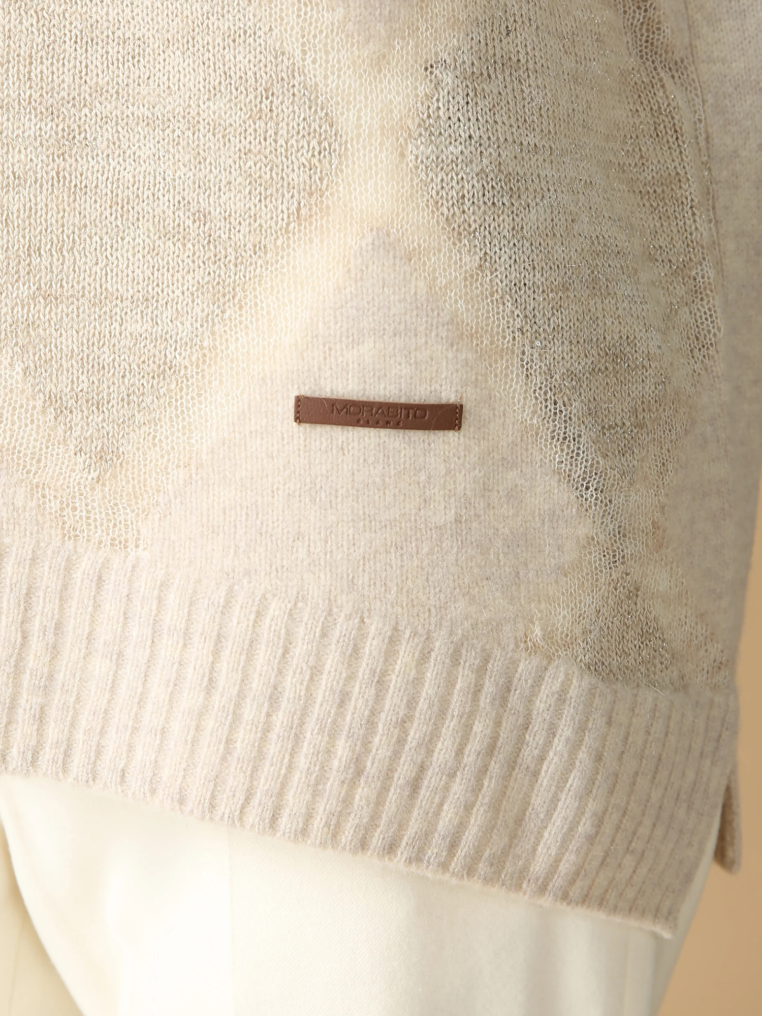 ニューイングランド ハイネック ニット セーター ｜ MORABITO BLANC