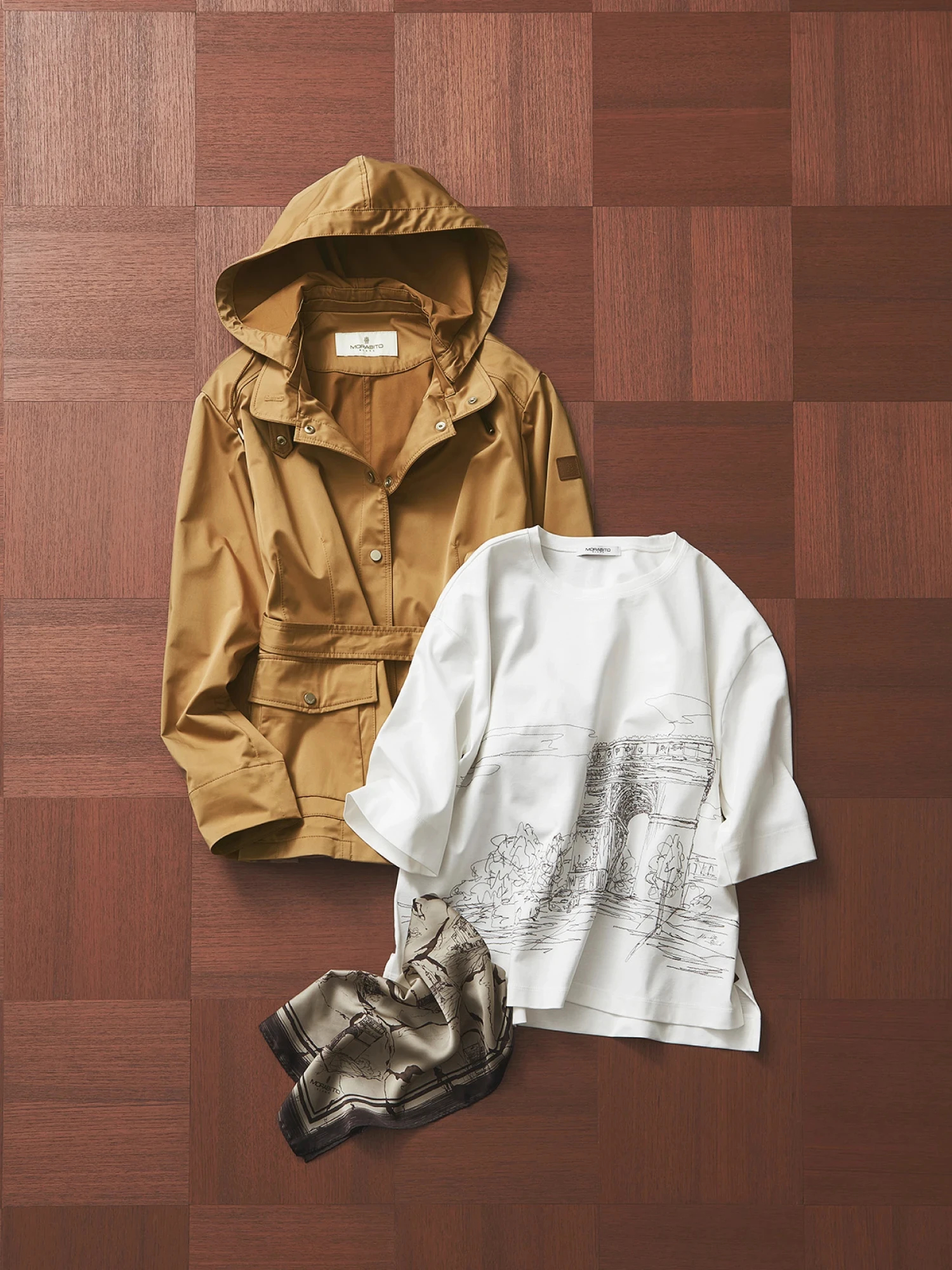 ナノタフタジャケット ｜ MORABITO BLANC（モラビトブラン）｜.K