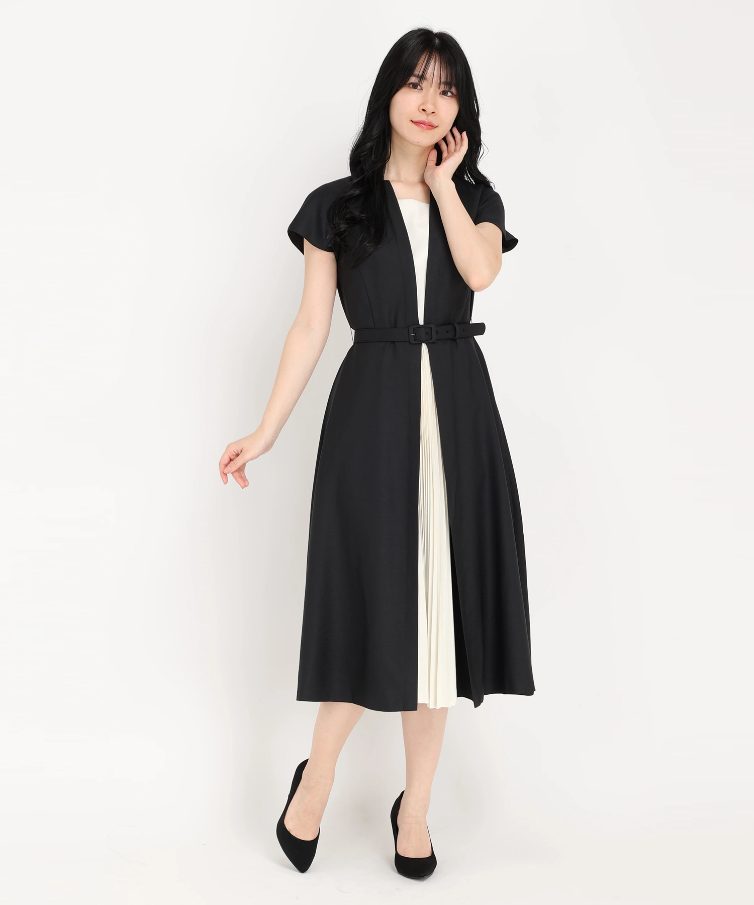 STRAWBERRY-FIELDS（ストロベリーフィールズ）｜センタープリーツ半袖