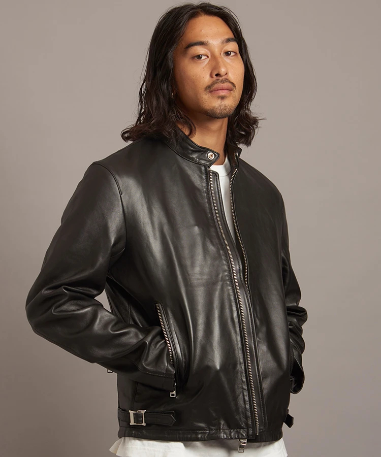 JE LAMB LEATHER SINGLE RIDERS 24(MENS)｜ファッション通販 SANKO
